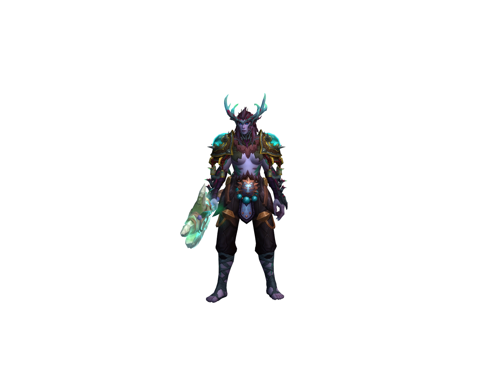 Halakua 3D character render