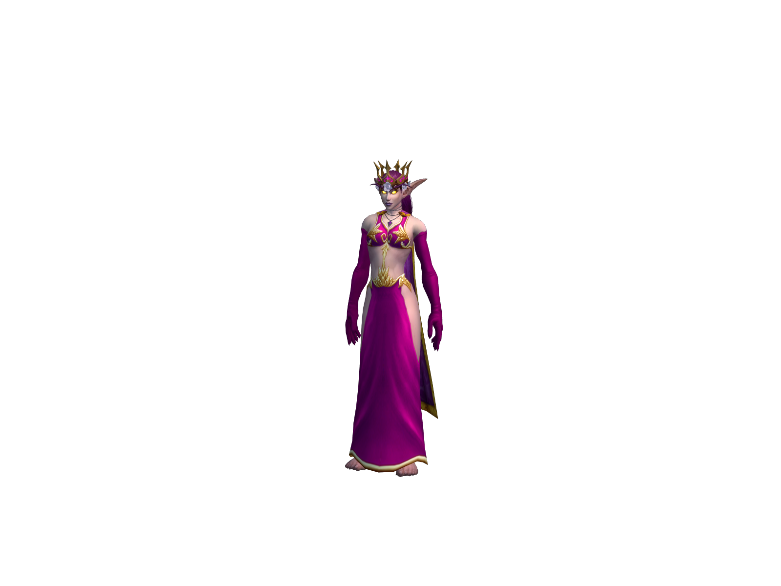Ilyssandra 3D character render