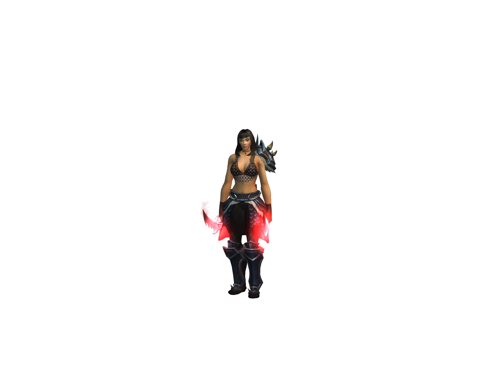 Ölïvïä 3D character render