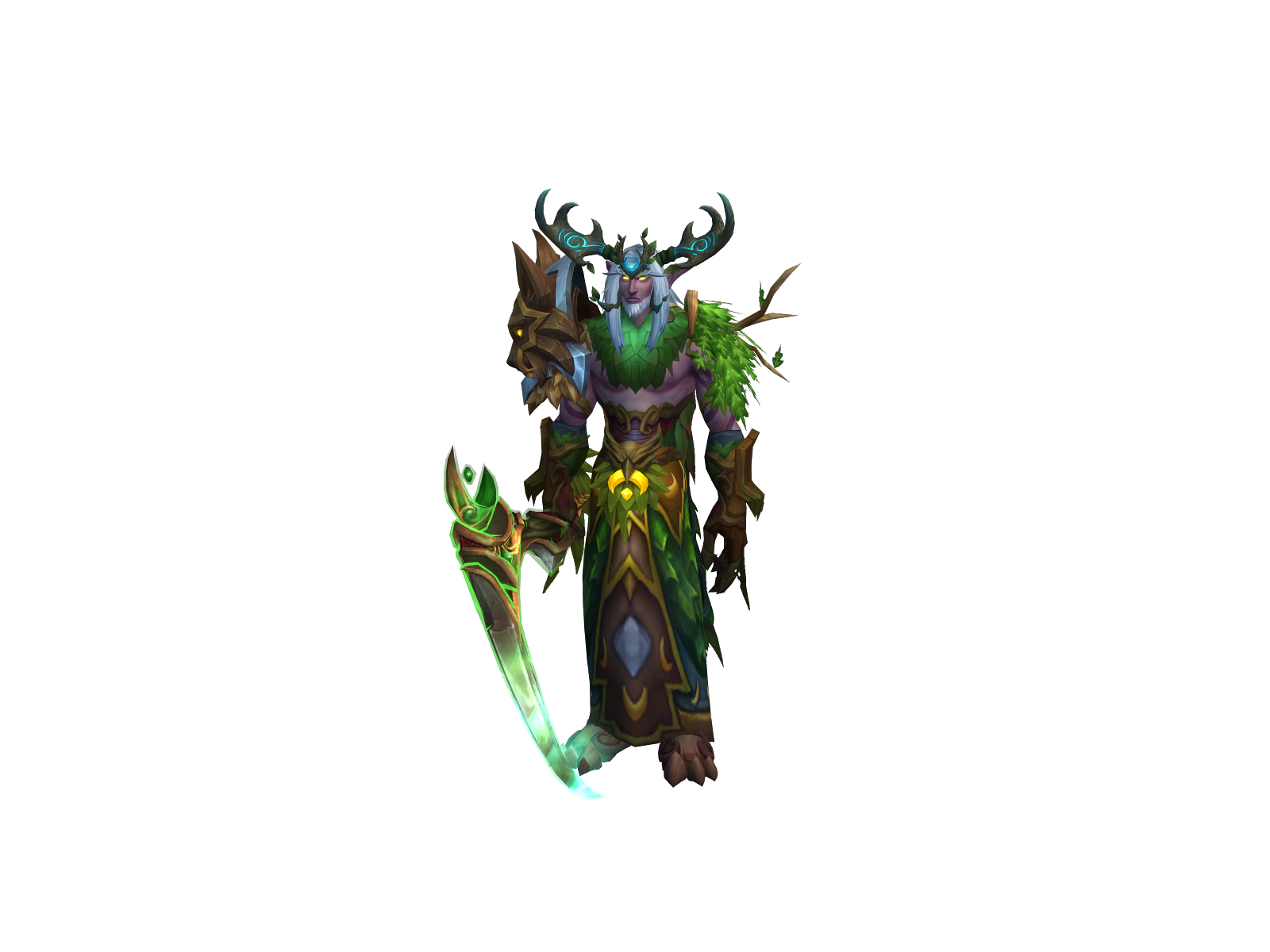 Raclen 3D character render