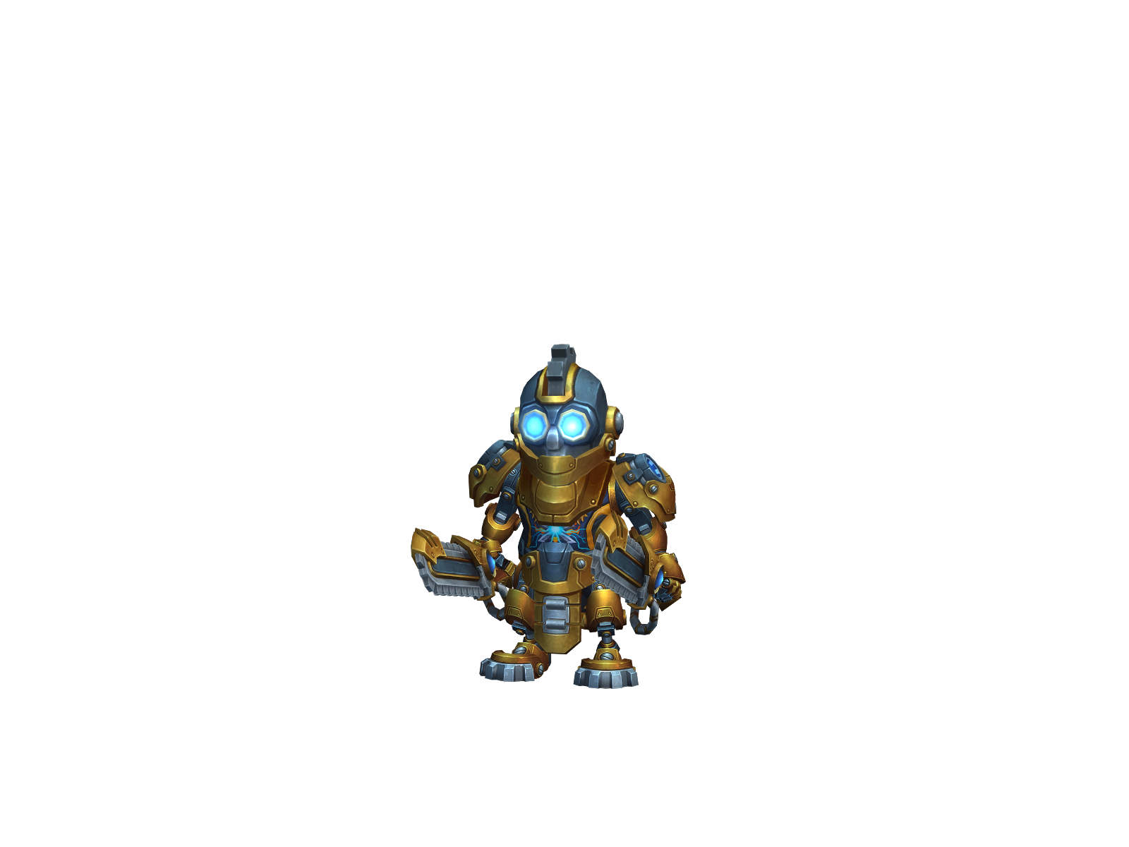 Bilbot 3D character render