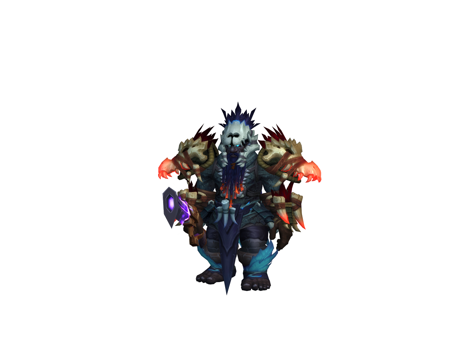 Blowgunbilly 3D character render