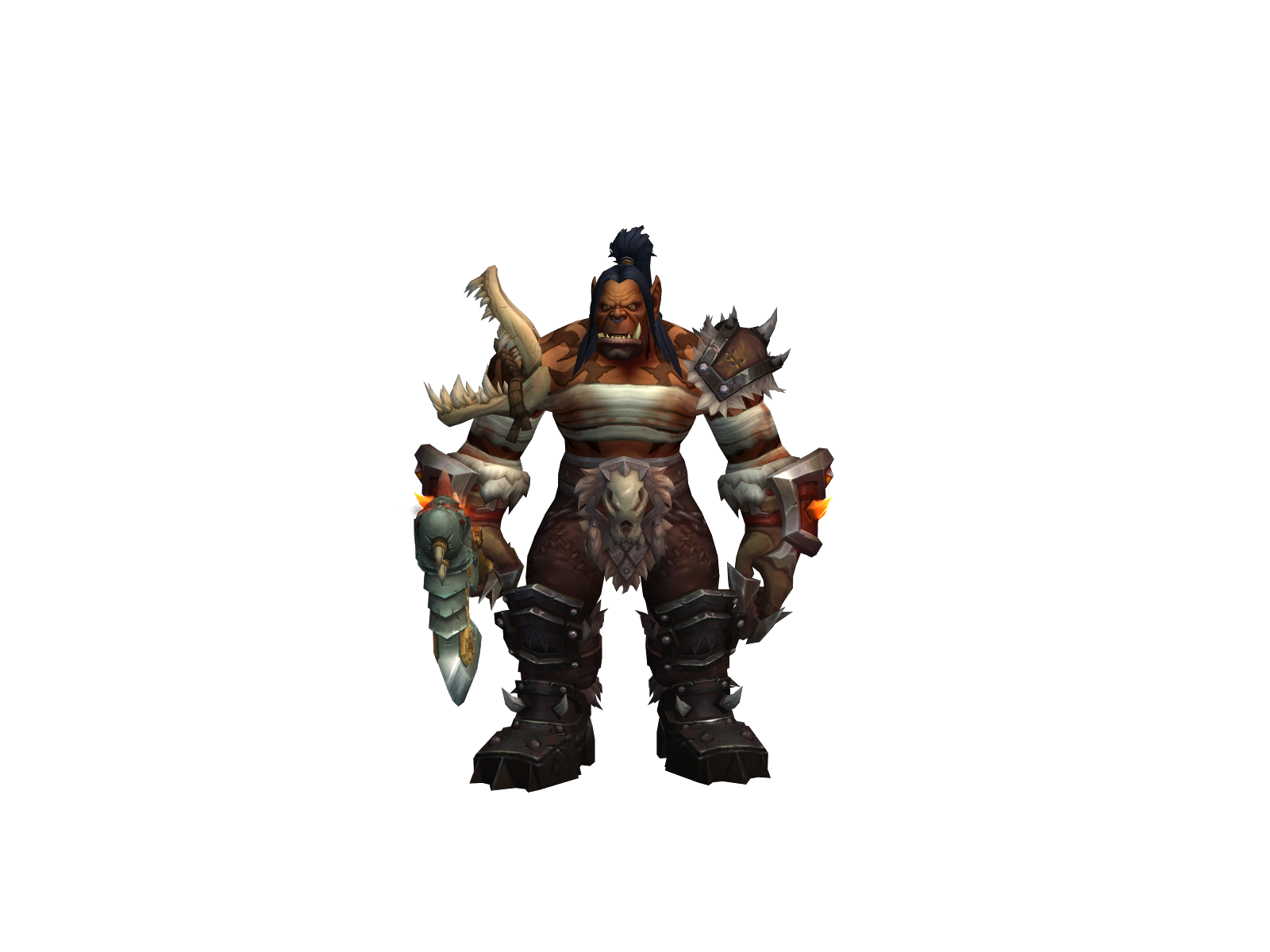 Gárrosh 3D character render