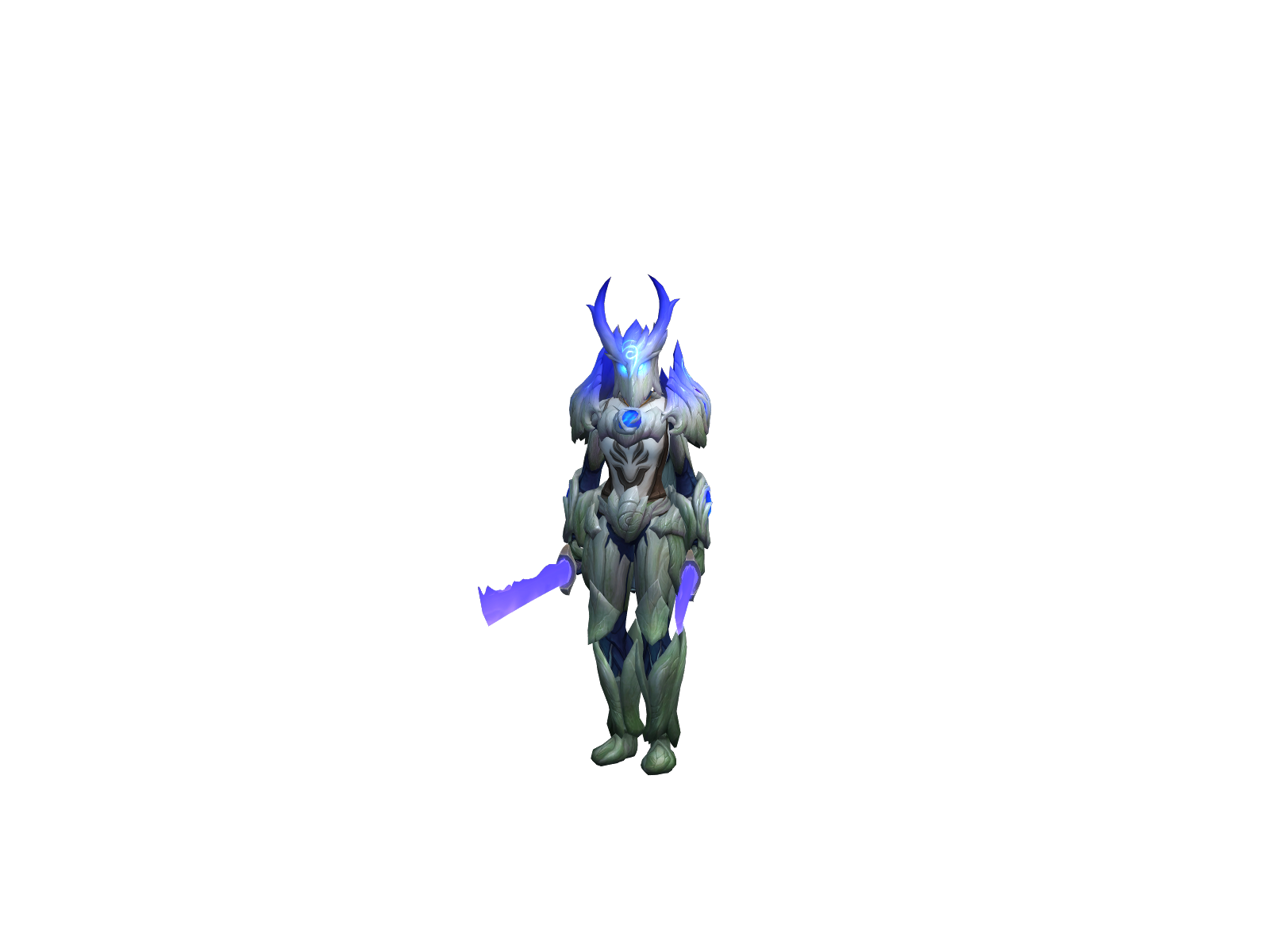 Curvina 3D character render