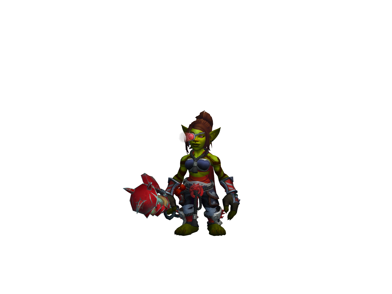 Yuufi 3D character render