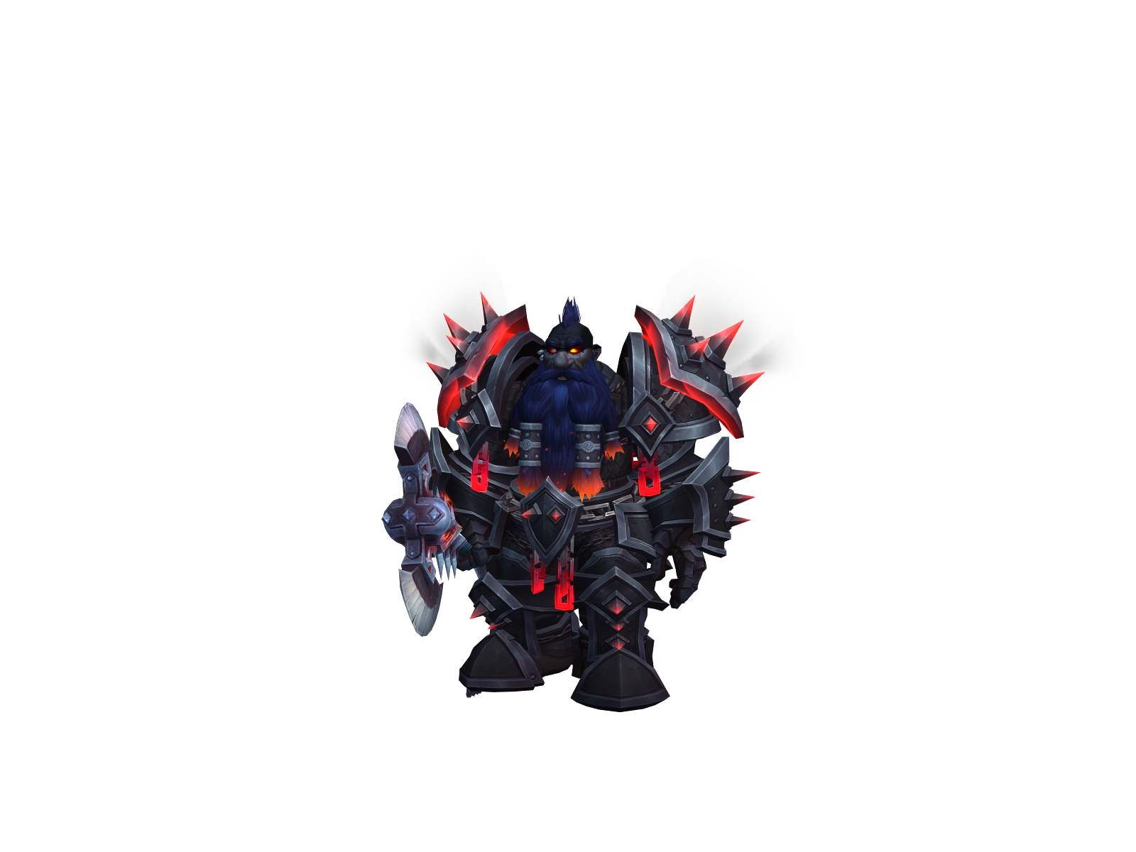 Grimdank 3D character render
