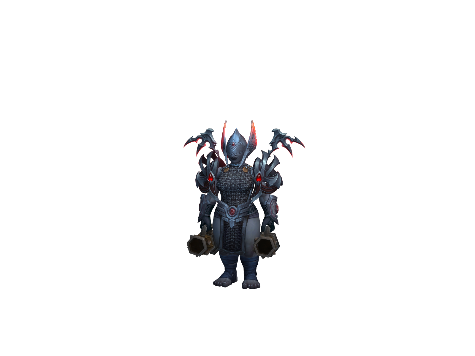 Kalarav 3D character render