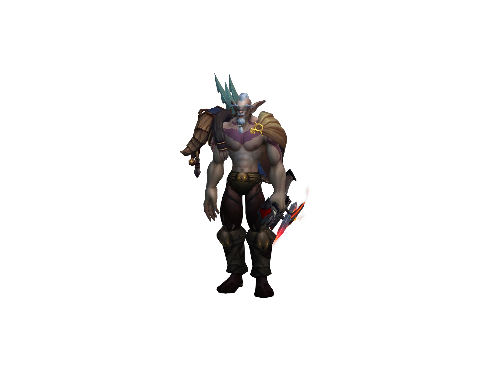 Kaev 3D character render