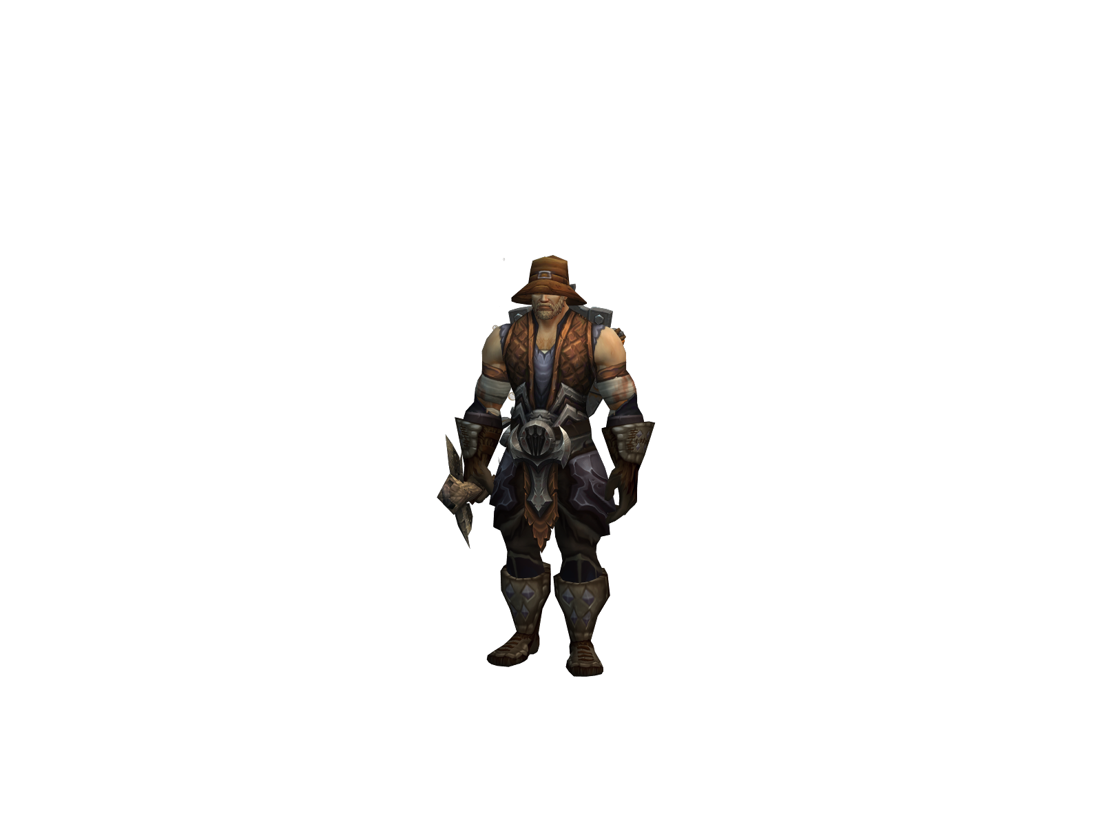 Garalden 3D character render