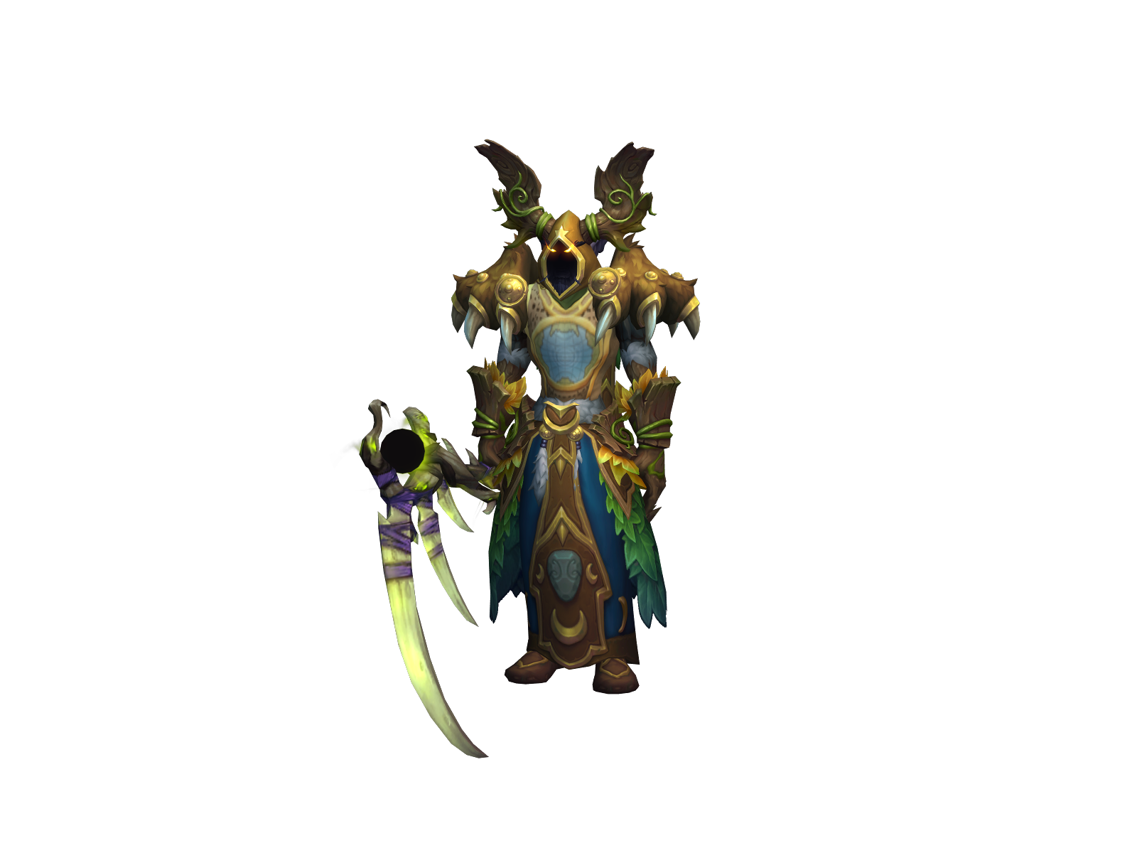 Azban 3D character render