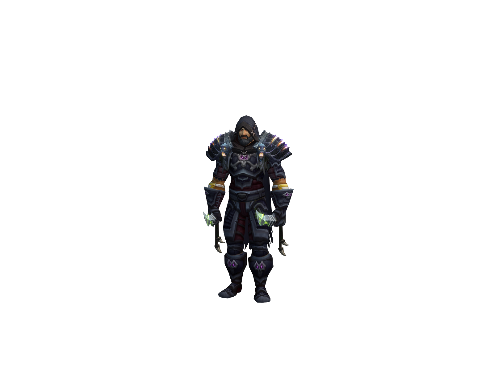 Rakensik 3D character render