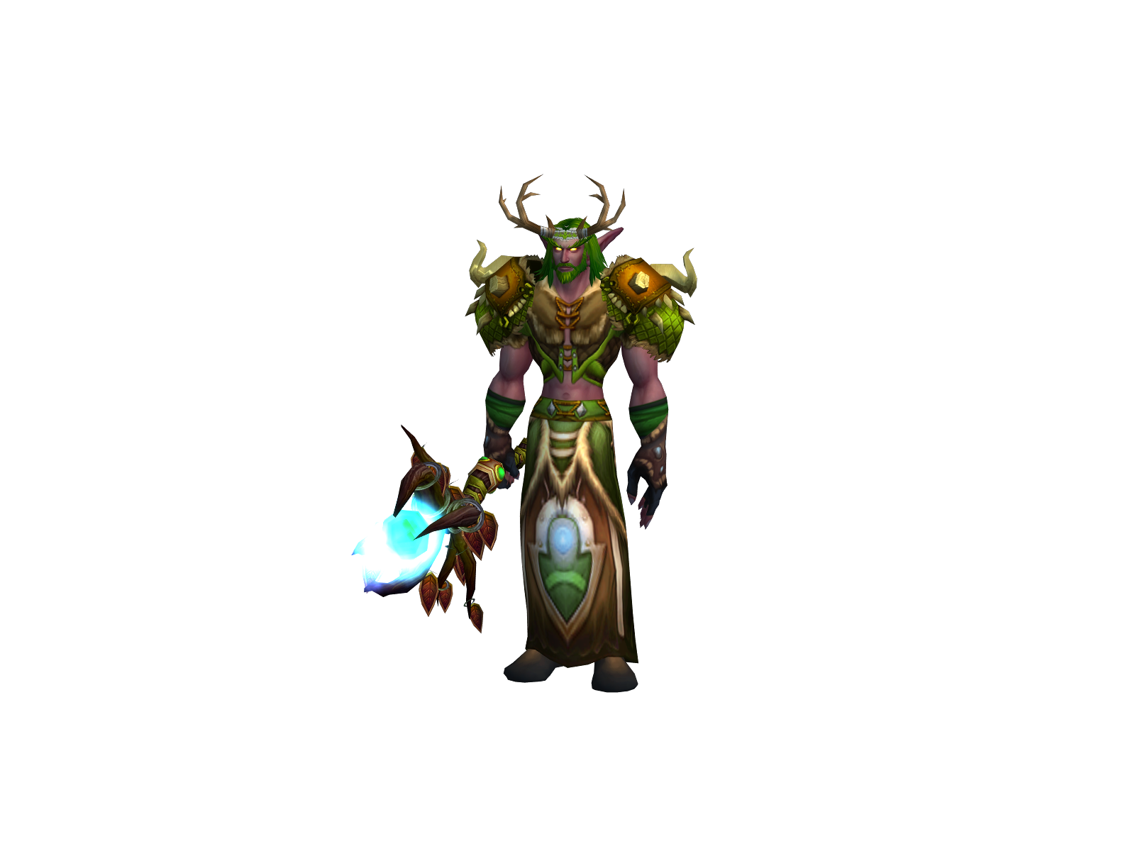 Tarronis 3D character render