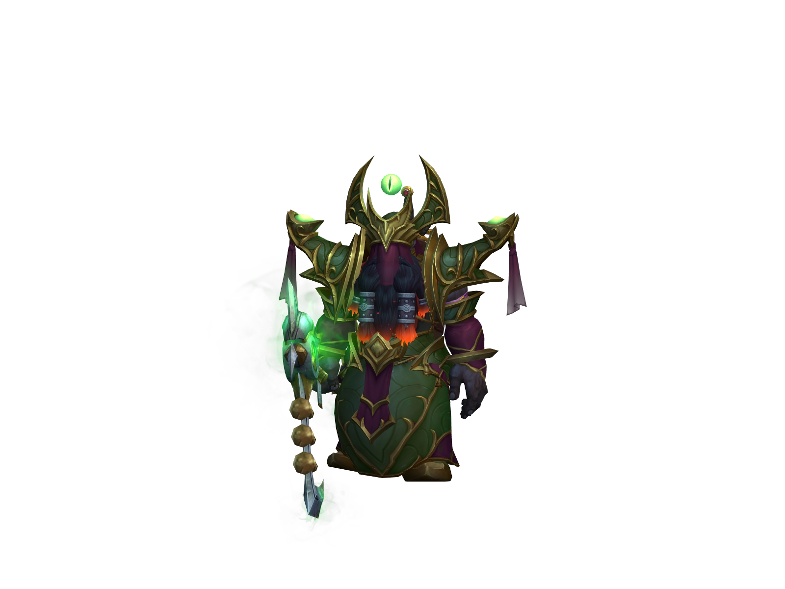 Tharax 3D character render