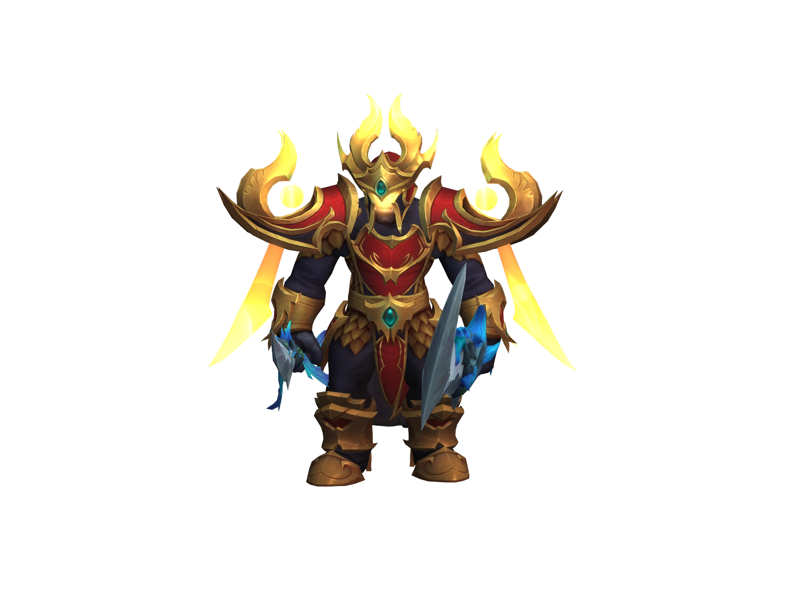 Exarbane 3D character render