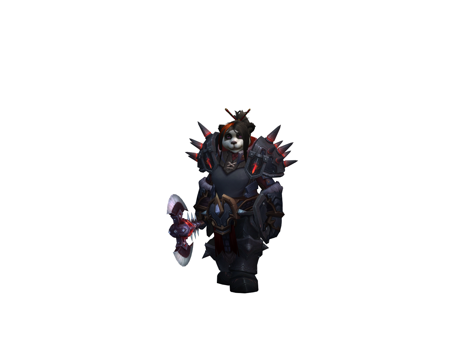 Lunathepanda 3D character render