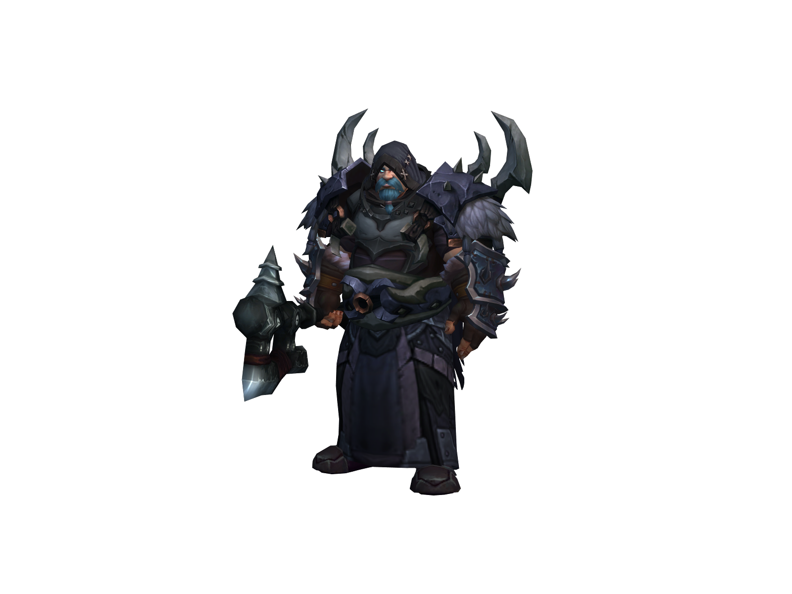 Dreadhull 3D character render
