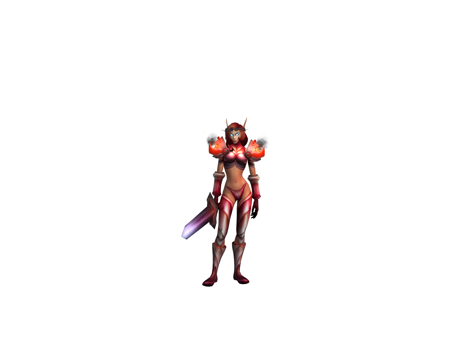 Adaleiya 3D character render