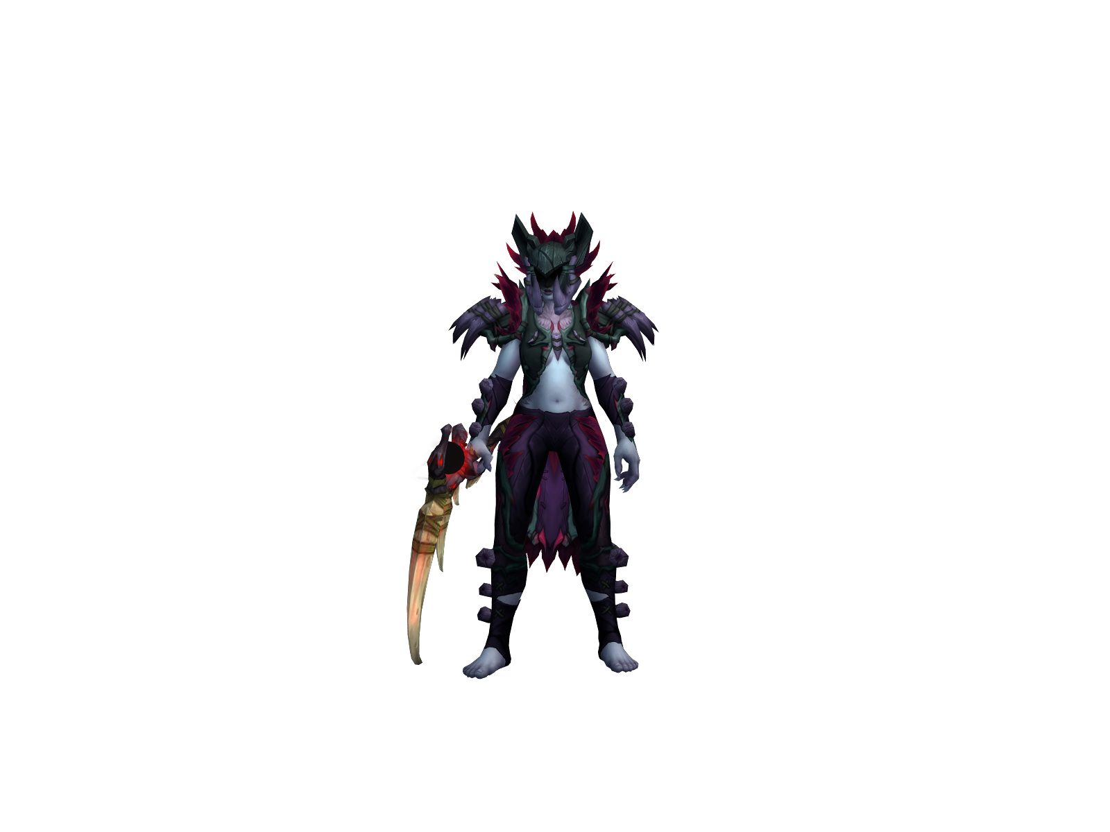 Ikaihakieaha 3D character render