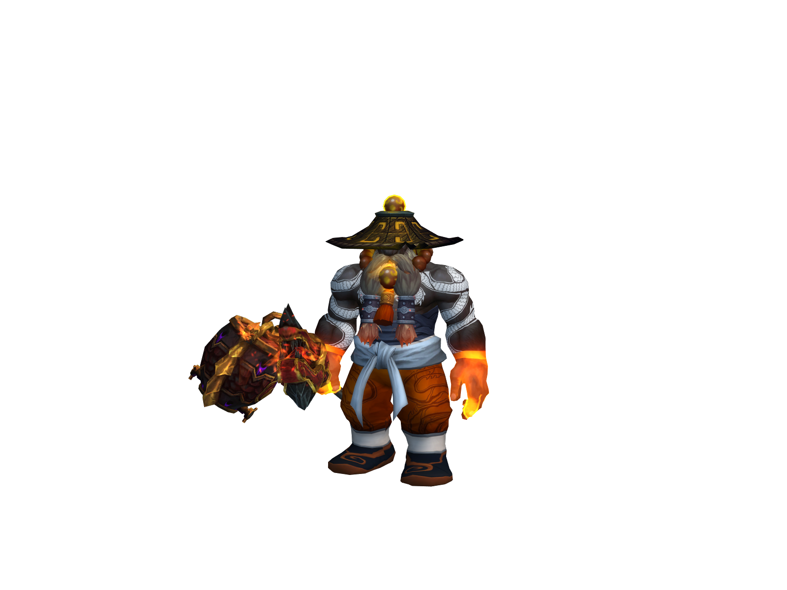 Winklekink 3D character render