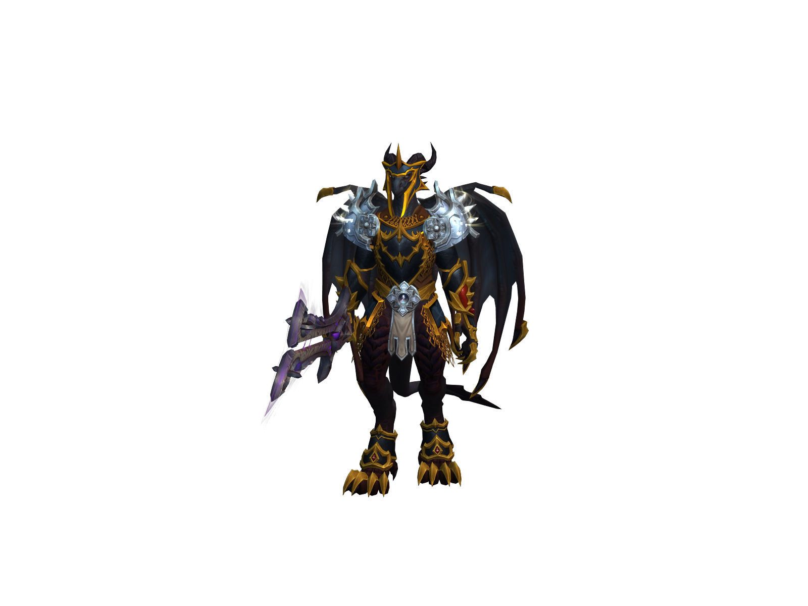 Noirik 3D character render