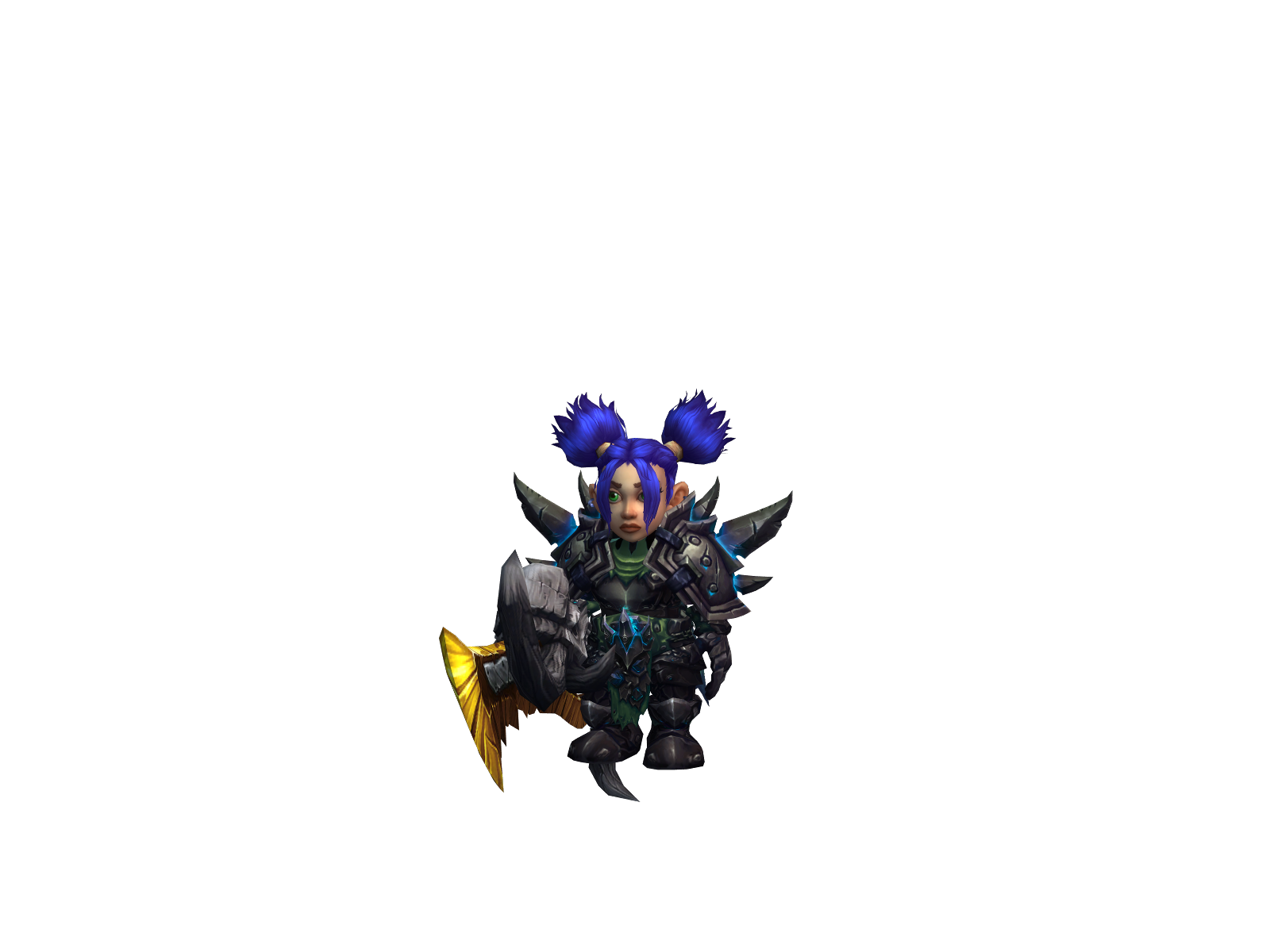 Flyingknii 3D character render