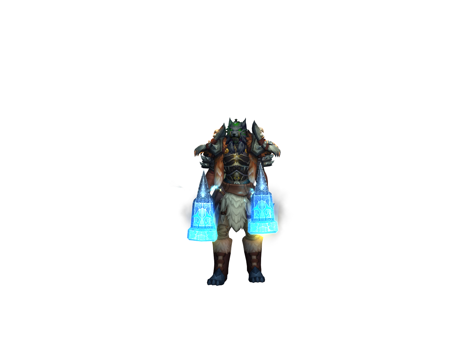 Mortressor 3D character render