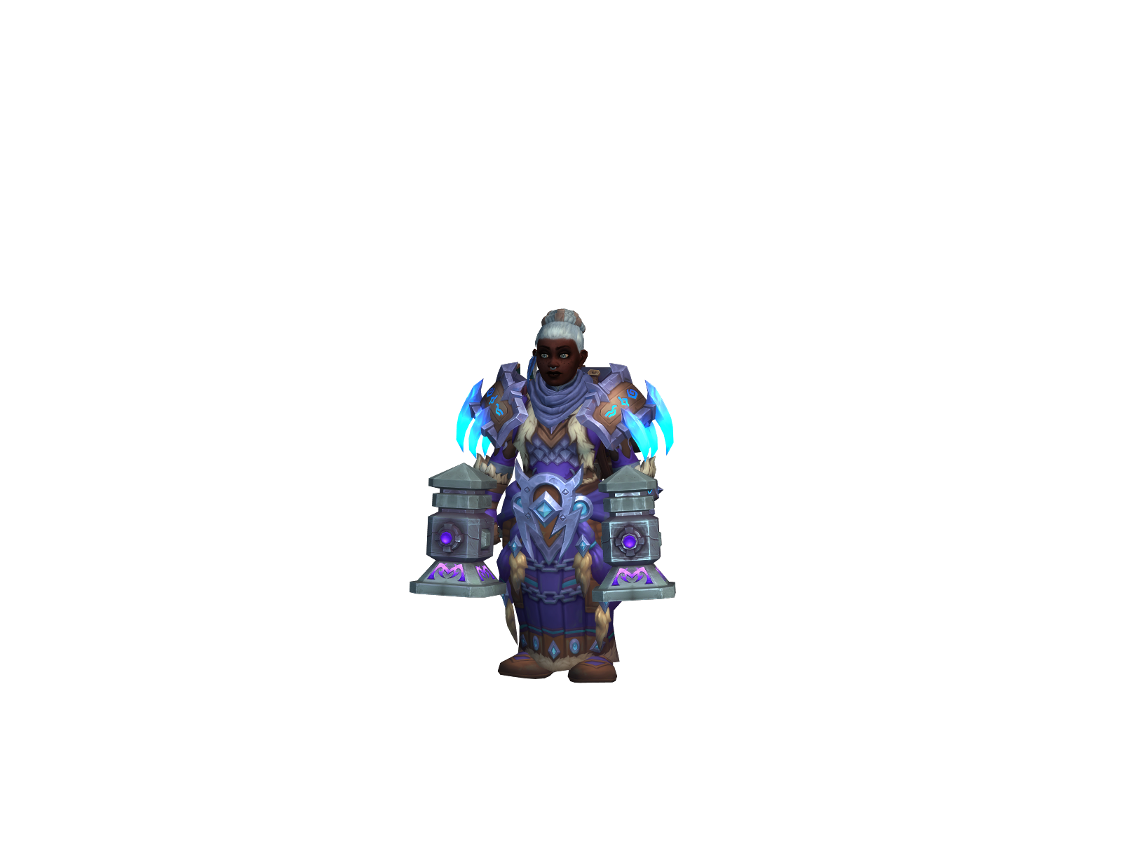 Asva 3D character render