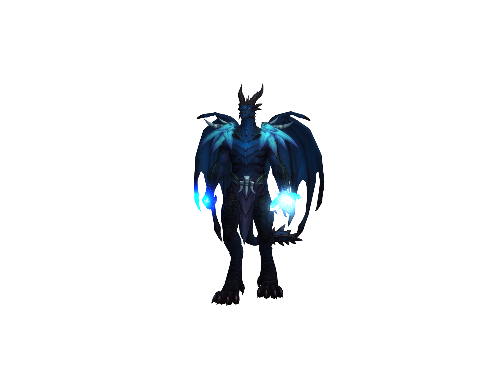 Pyroth 3D character render