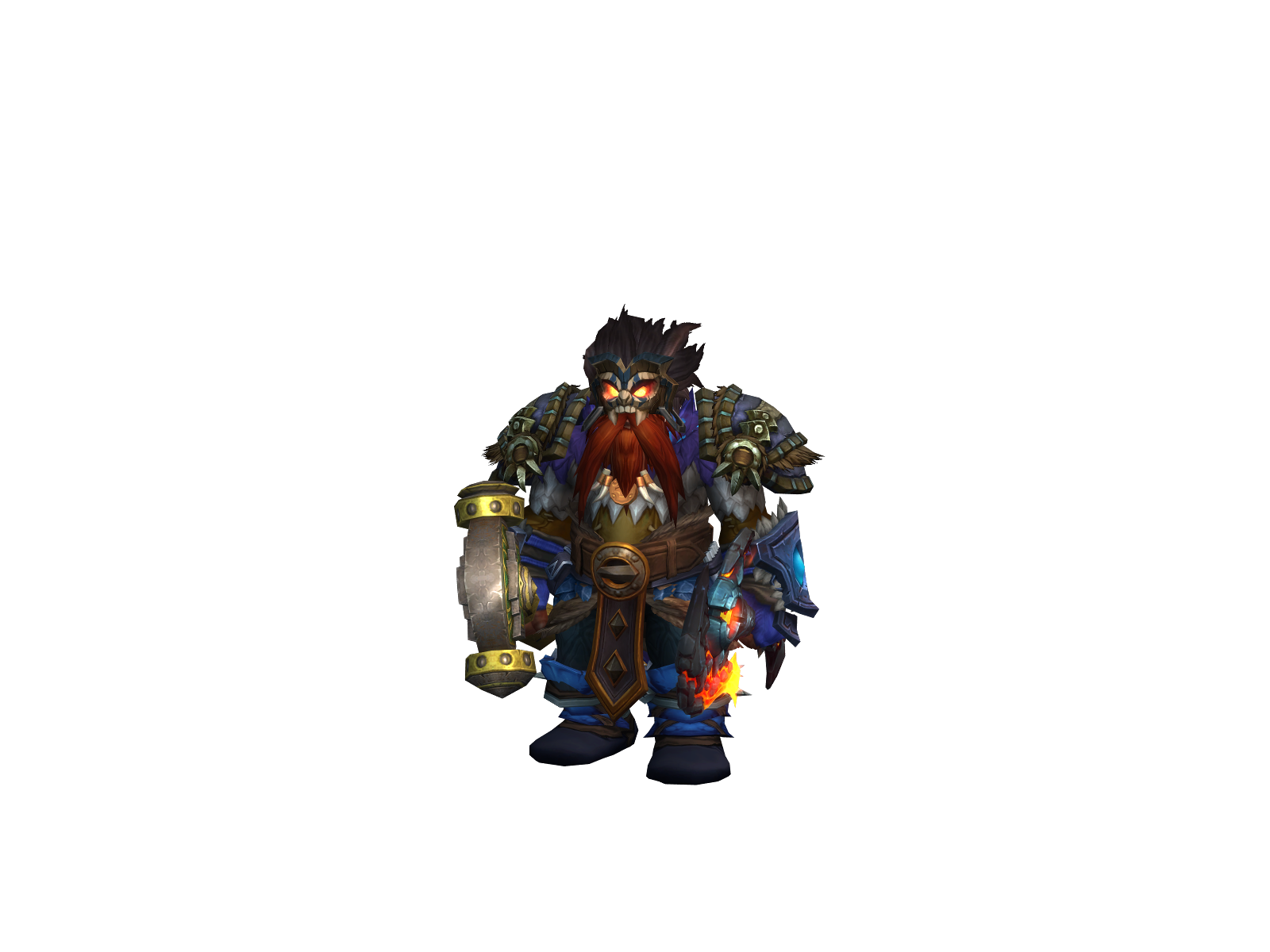 Beazel 3D character render
