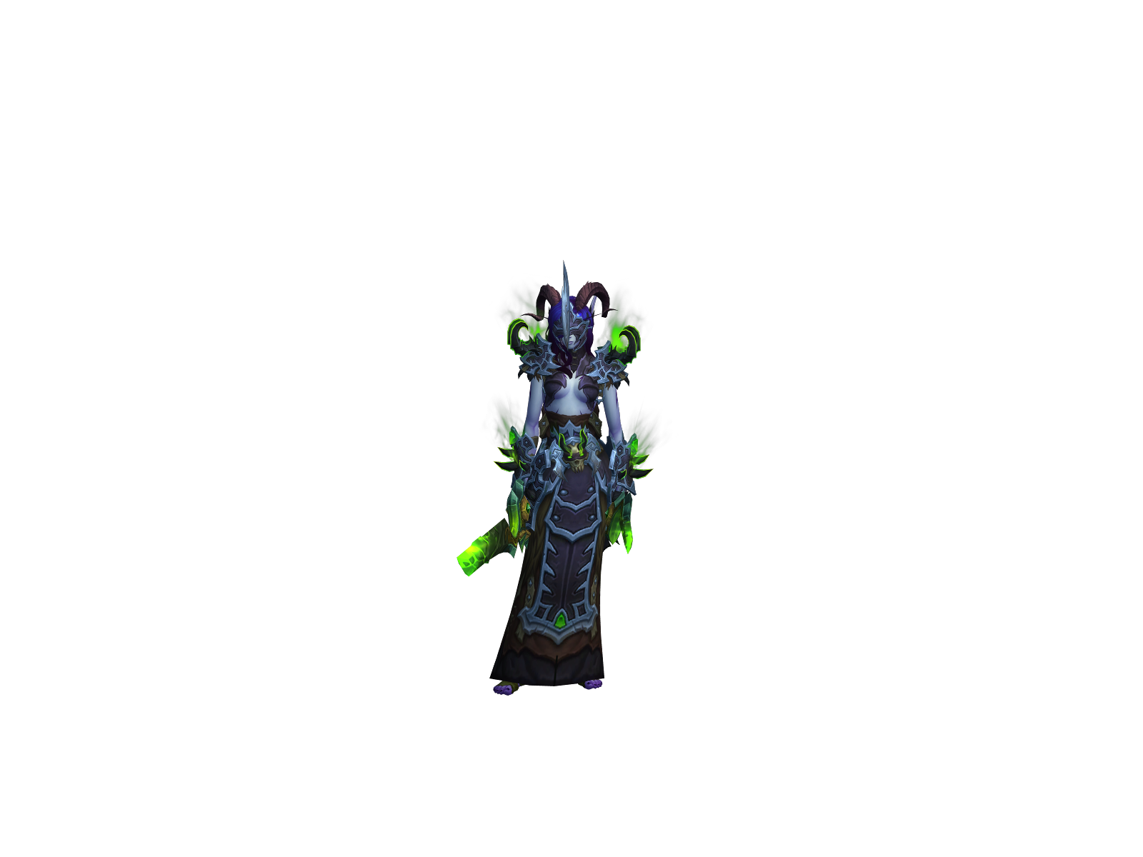Miryth 3D character render