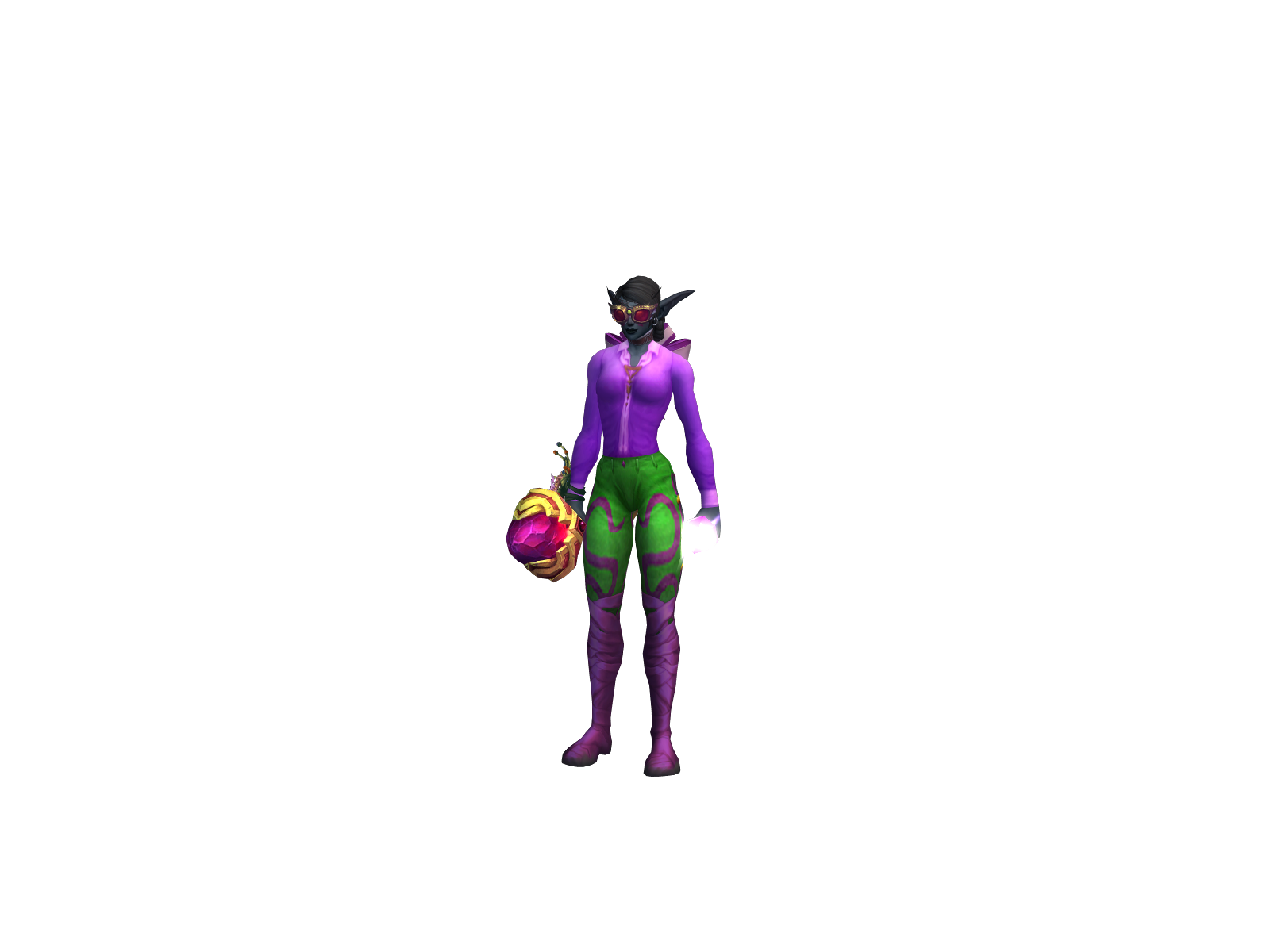 Chatoffnsolo 3D character render