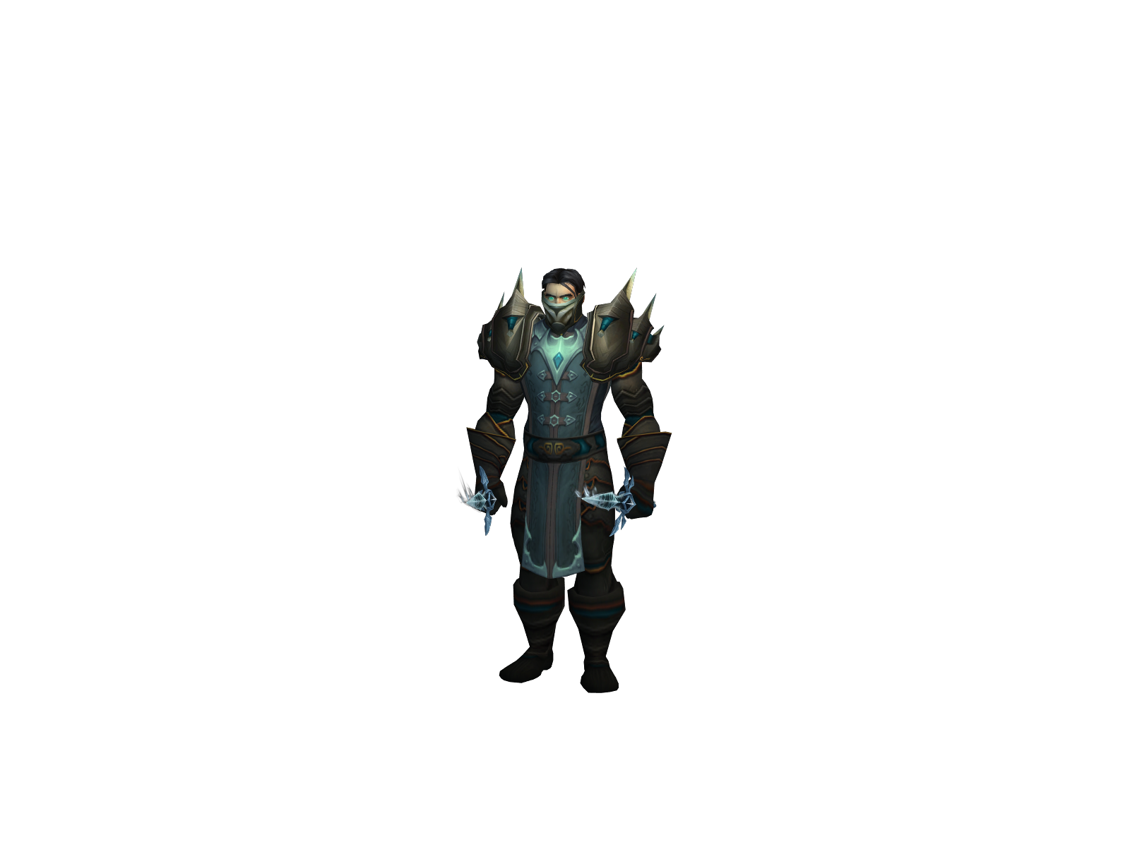 Dagger 3D character render