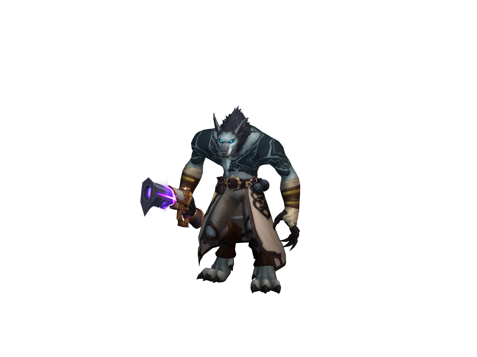Morleo 3D character render