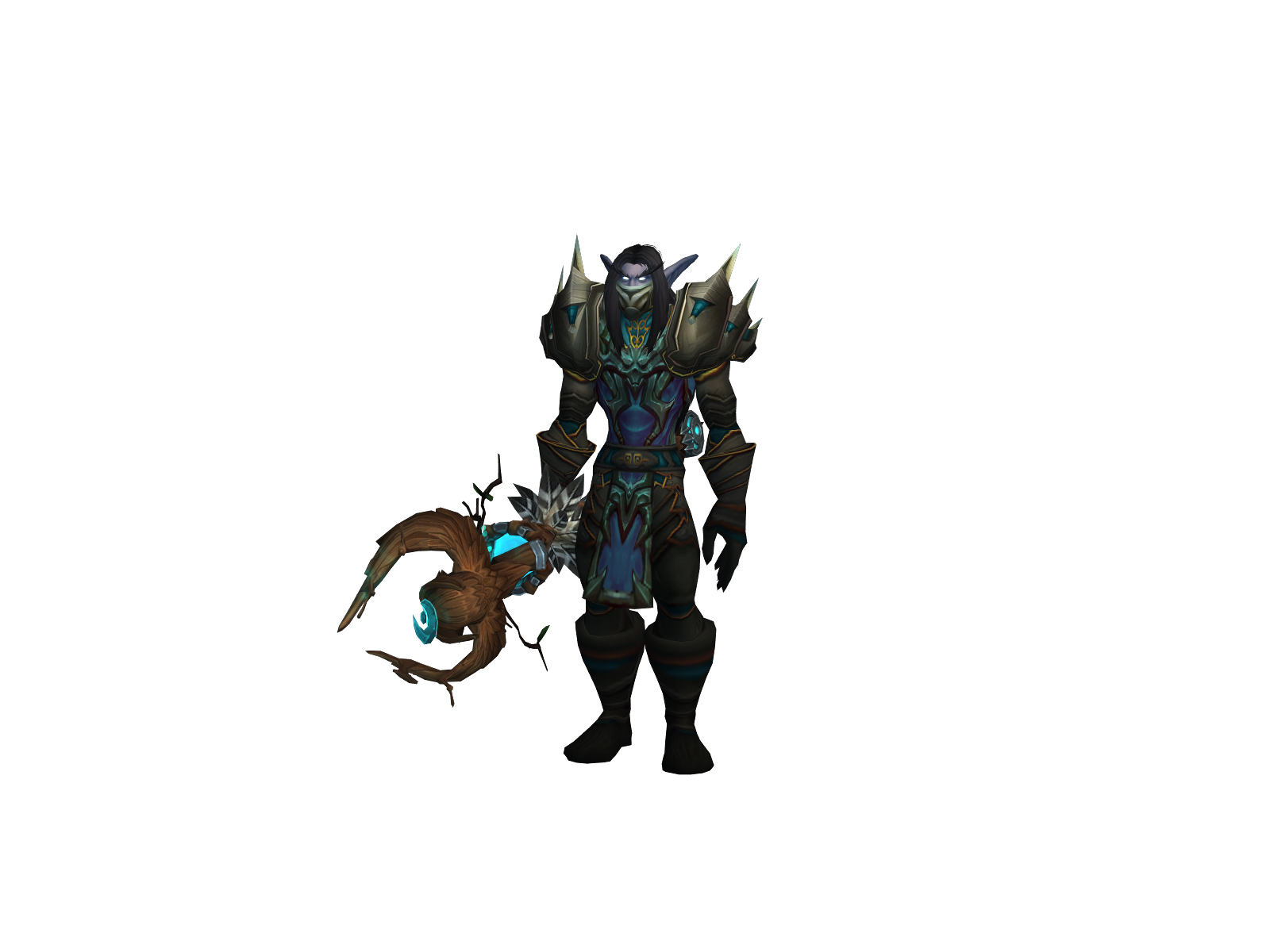 Awoomonster 3D character render