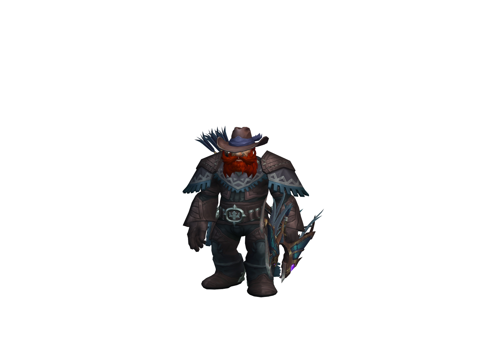 Modancandle 3D character render