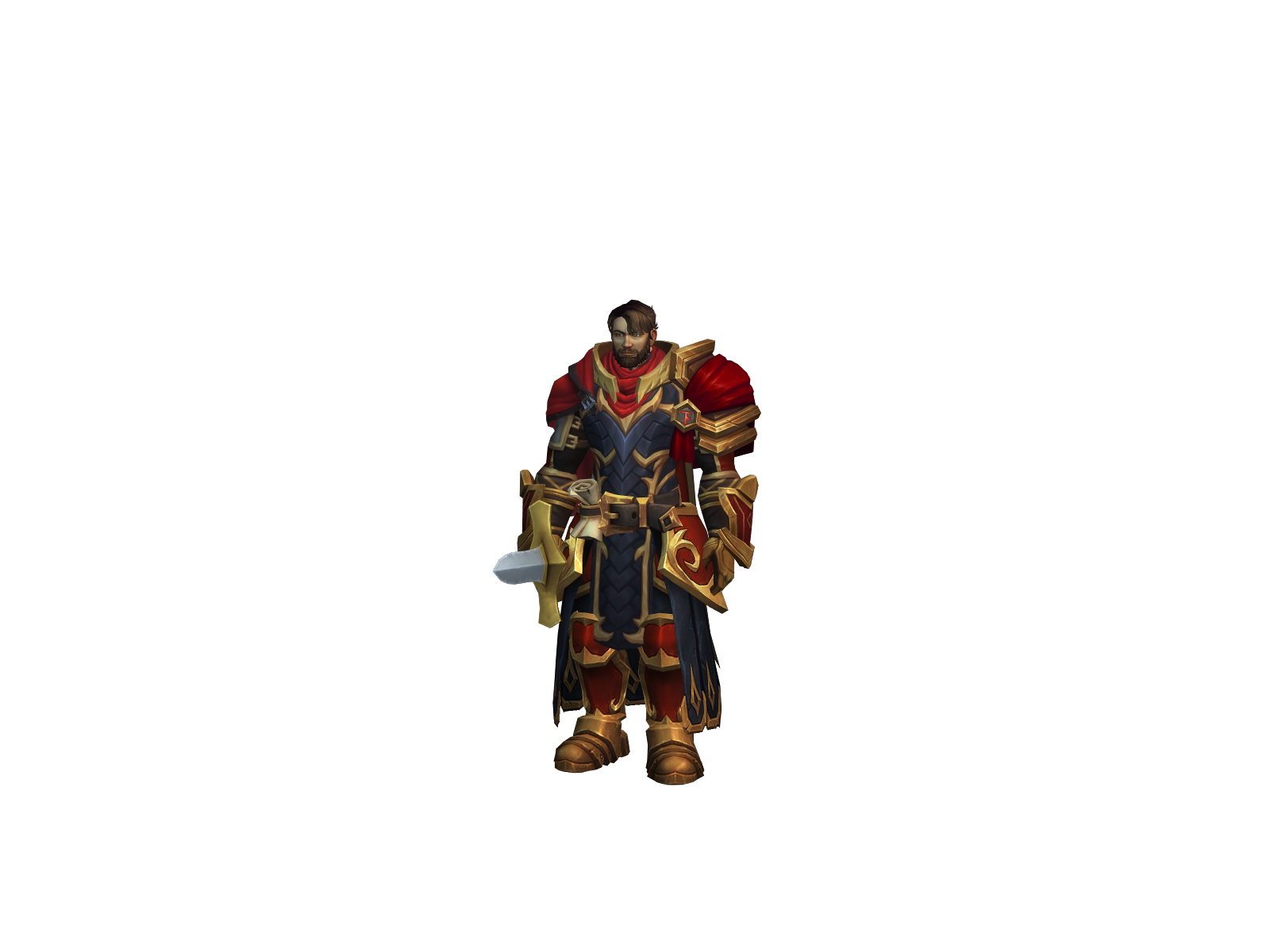 Vallen 3D character render