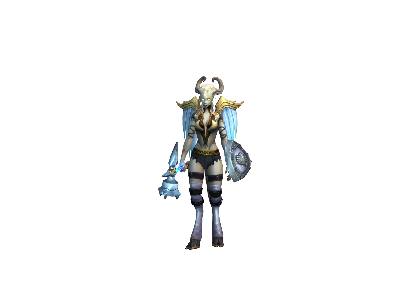 Sylleni 3D character render