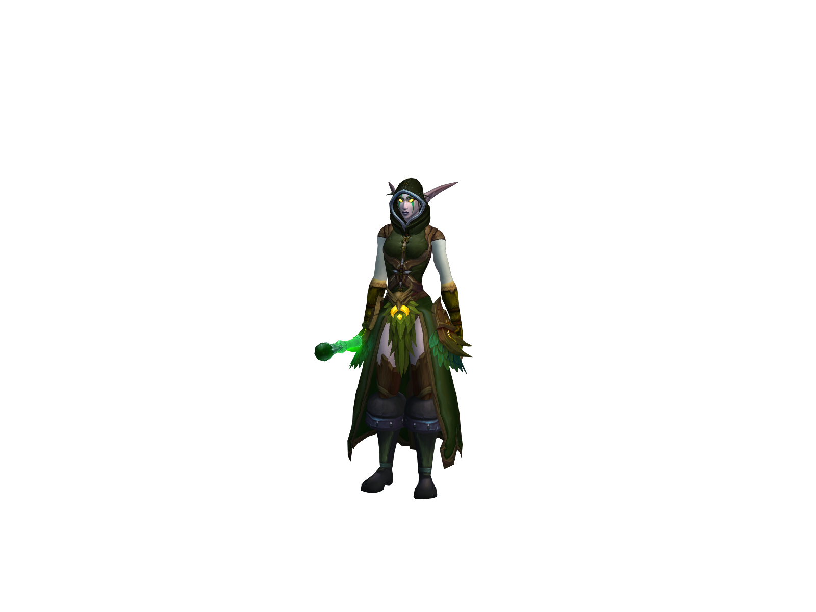Lalunedela 3D character render