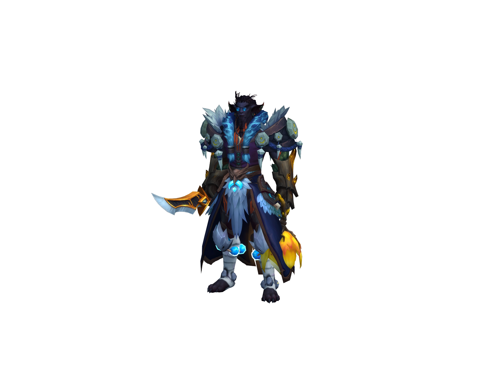 Ravenhusk 3D character render