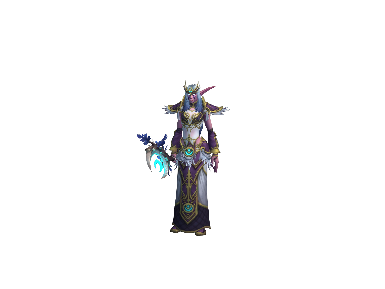 Lyseldriel 3D character render