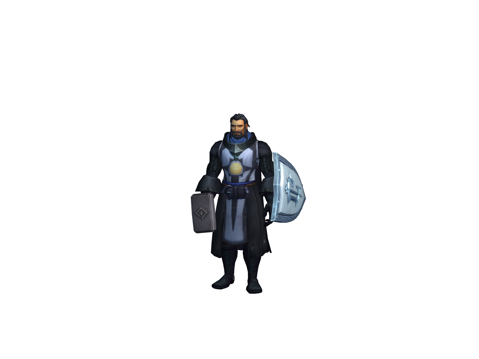 Aldaerich 3D character render
