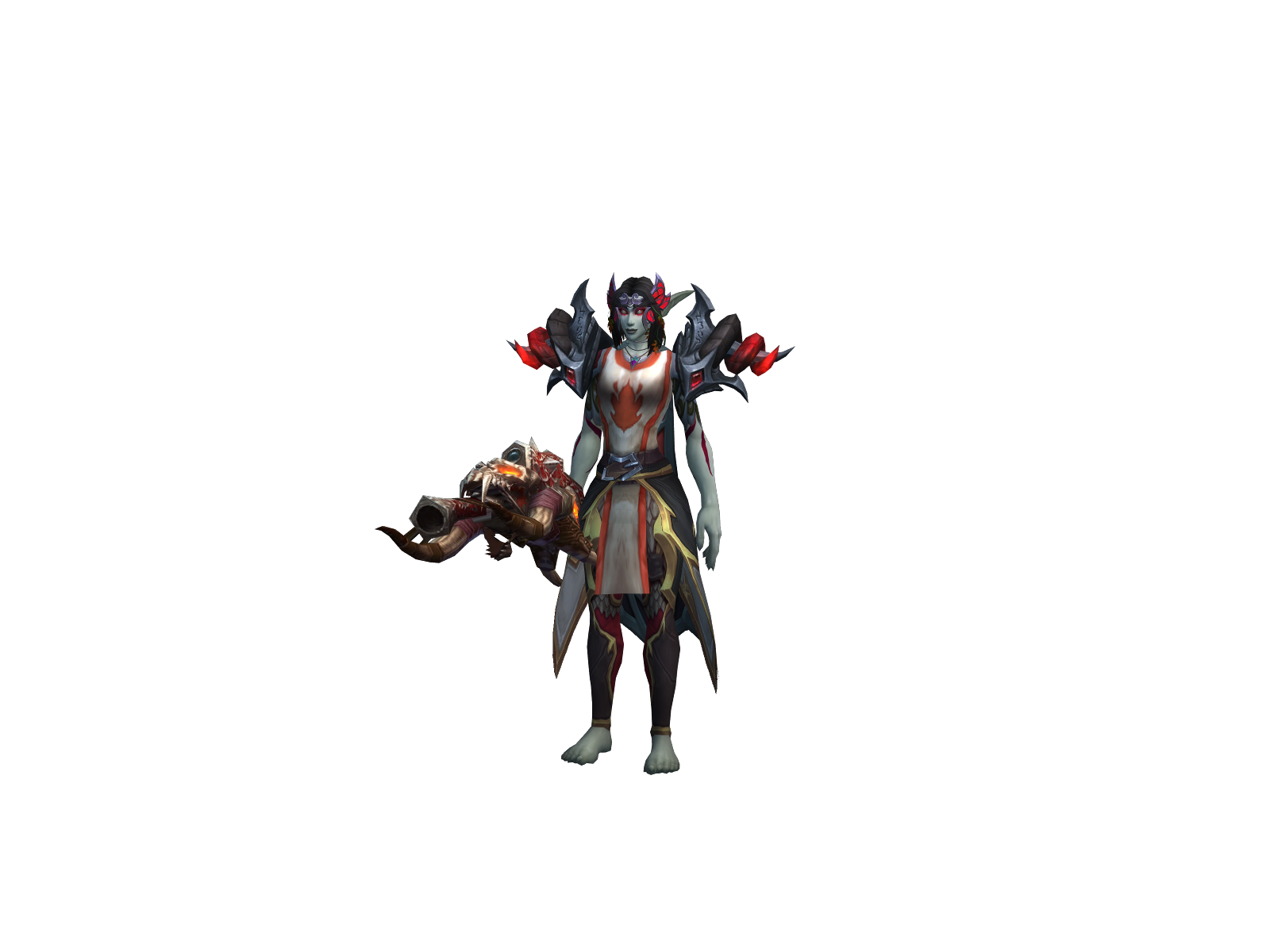 Vry 3D character render