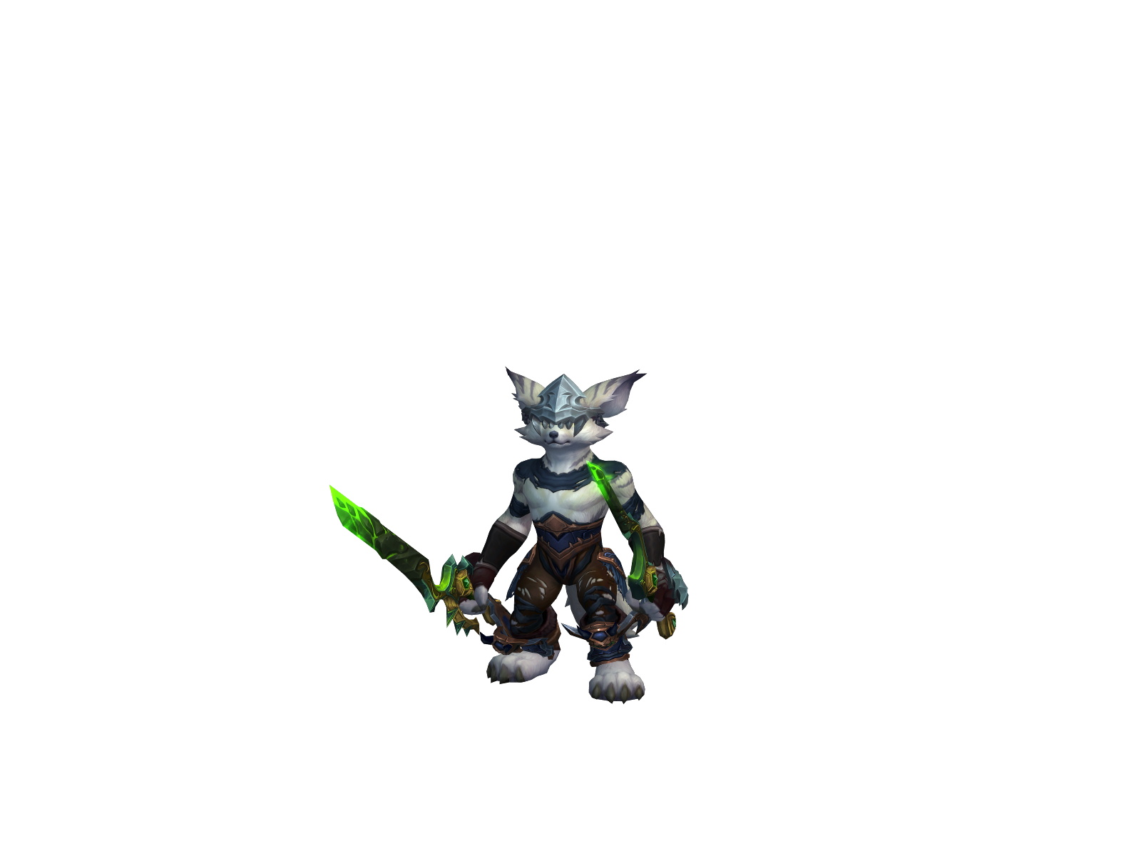 Karbonfoxx 3D character render