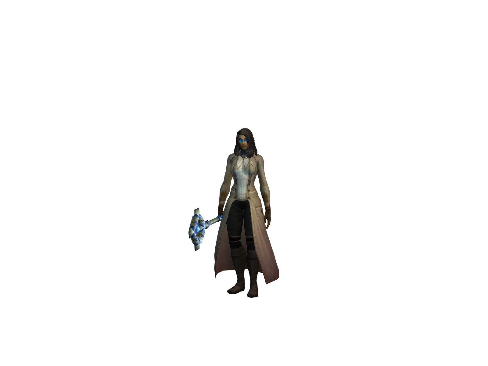 Dawnweave 3D character render