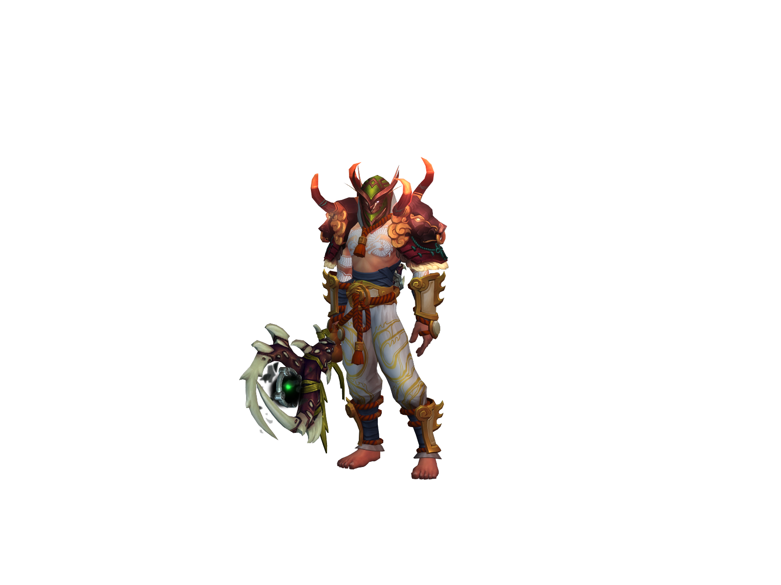 Trusiidos 3D character render