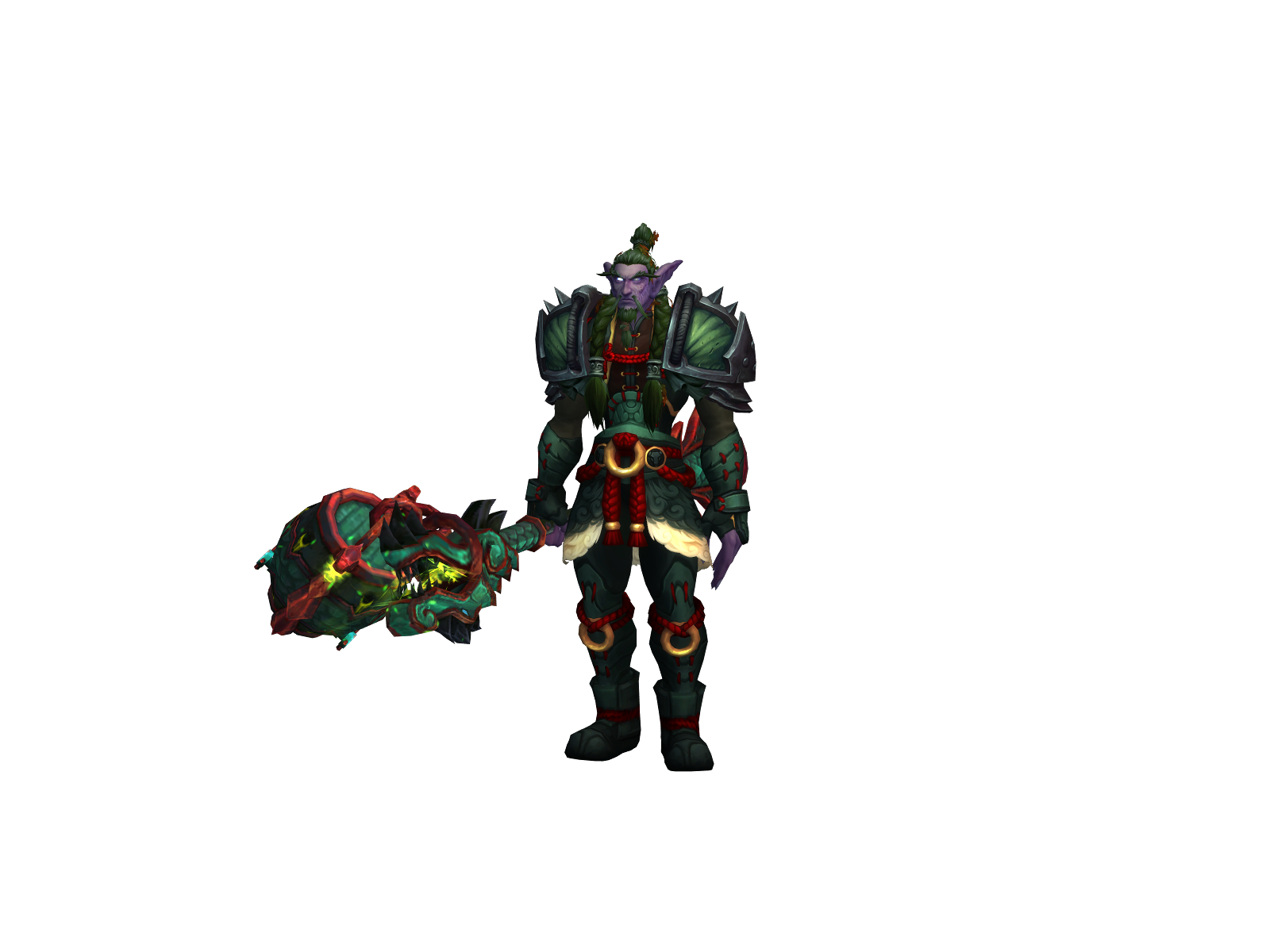 Daladrius 3D character render