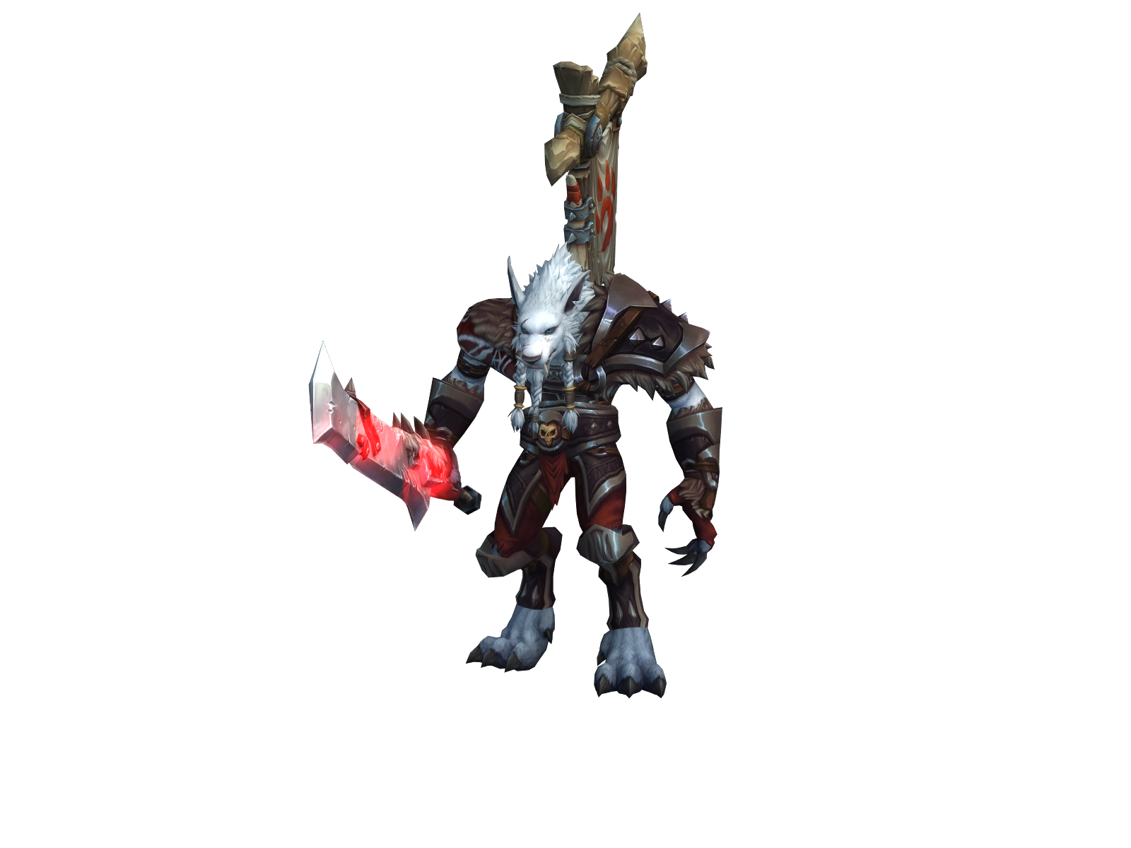 Cuân 3D character render