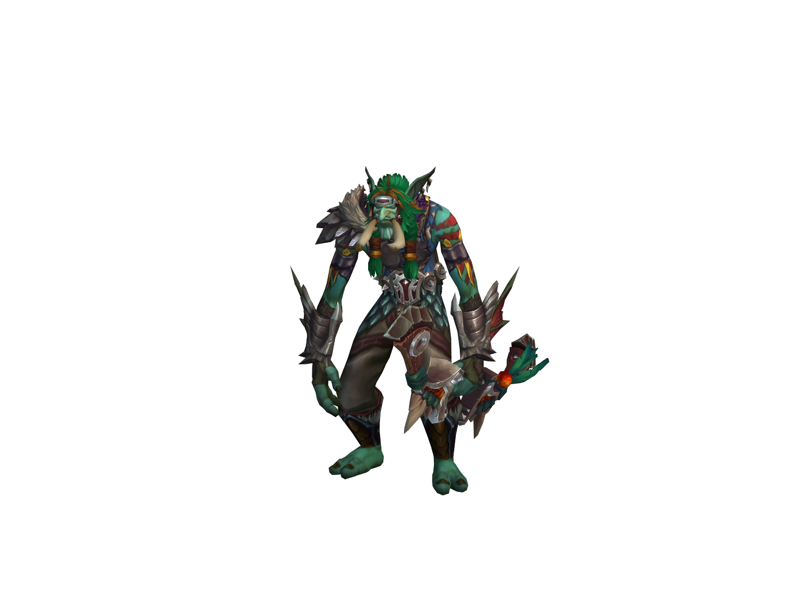 Voodoopewpew 3D character render