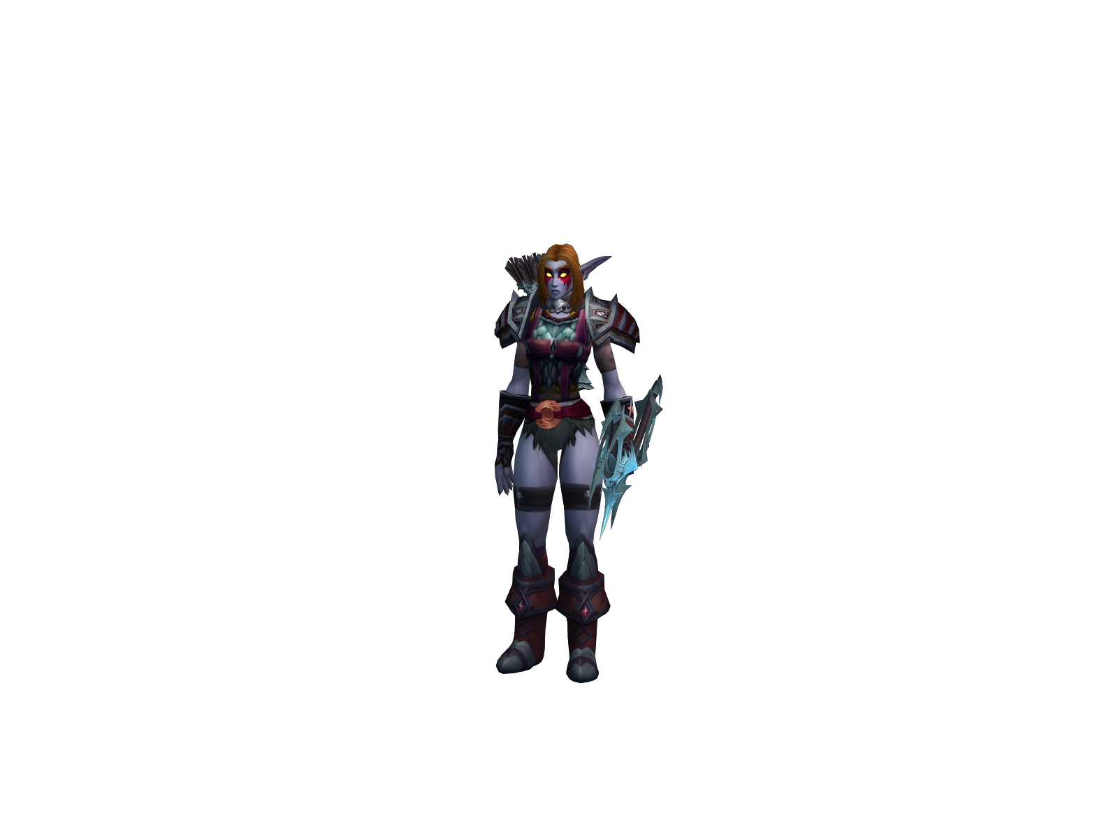 Falcolaser 3D character render