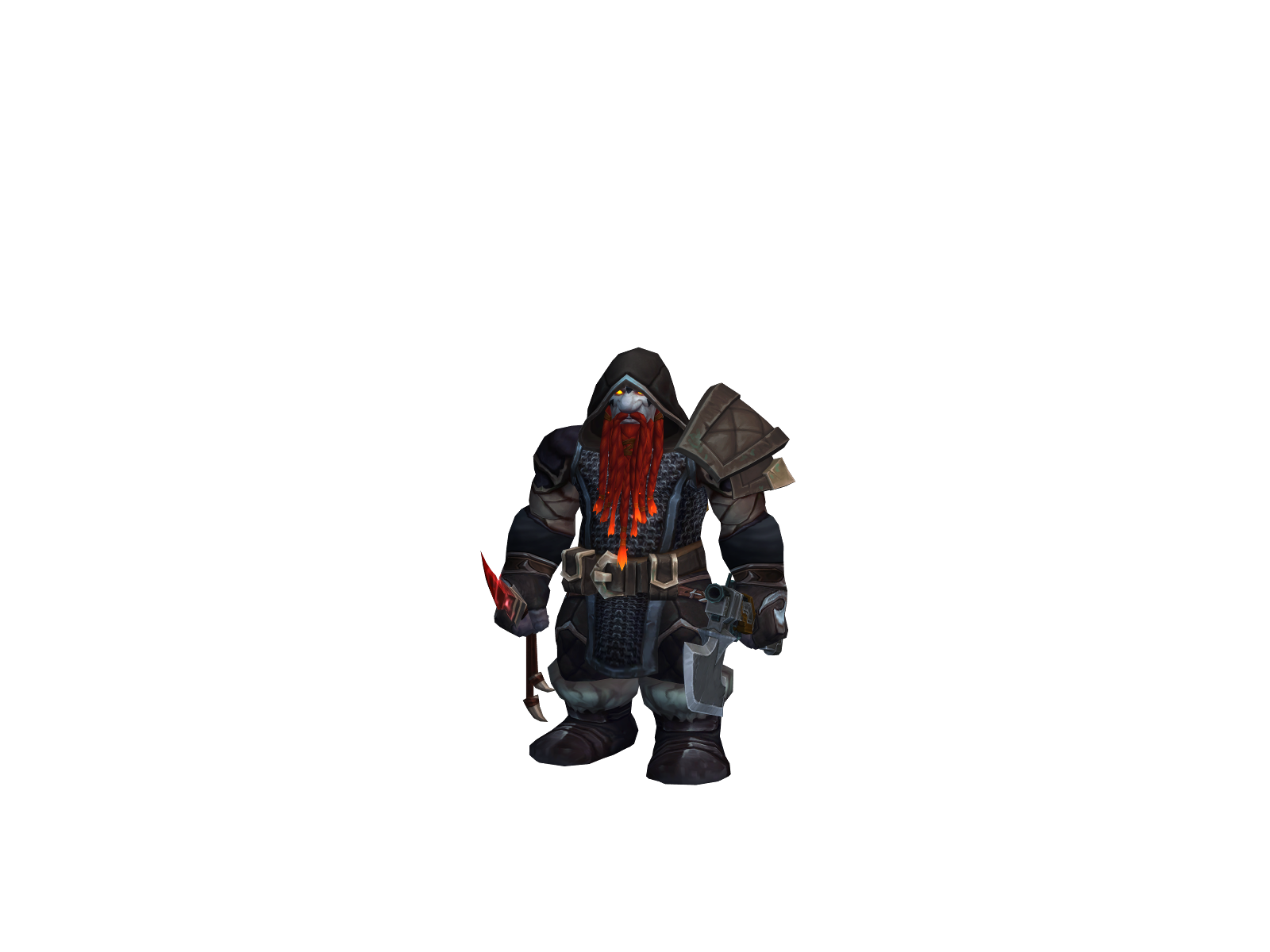 Bormolaic 3D character render